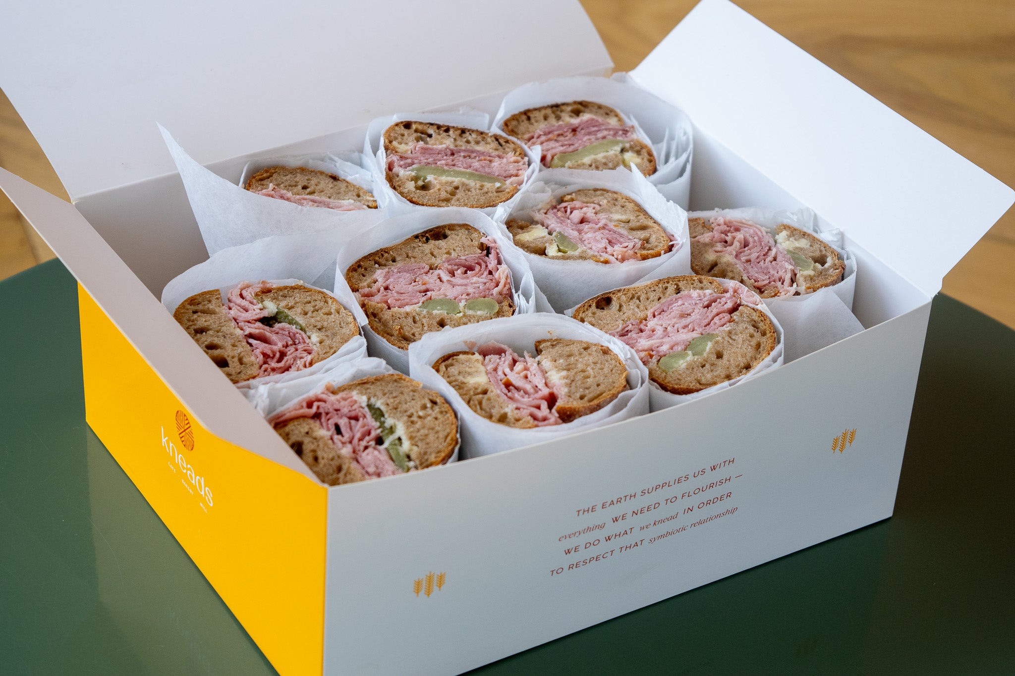 Country Ham Sandwich Catering Box