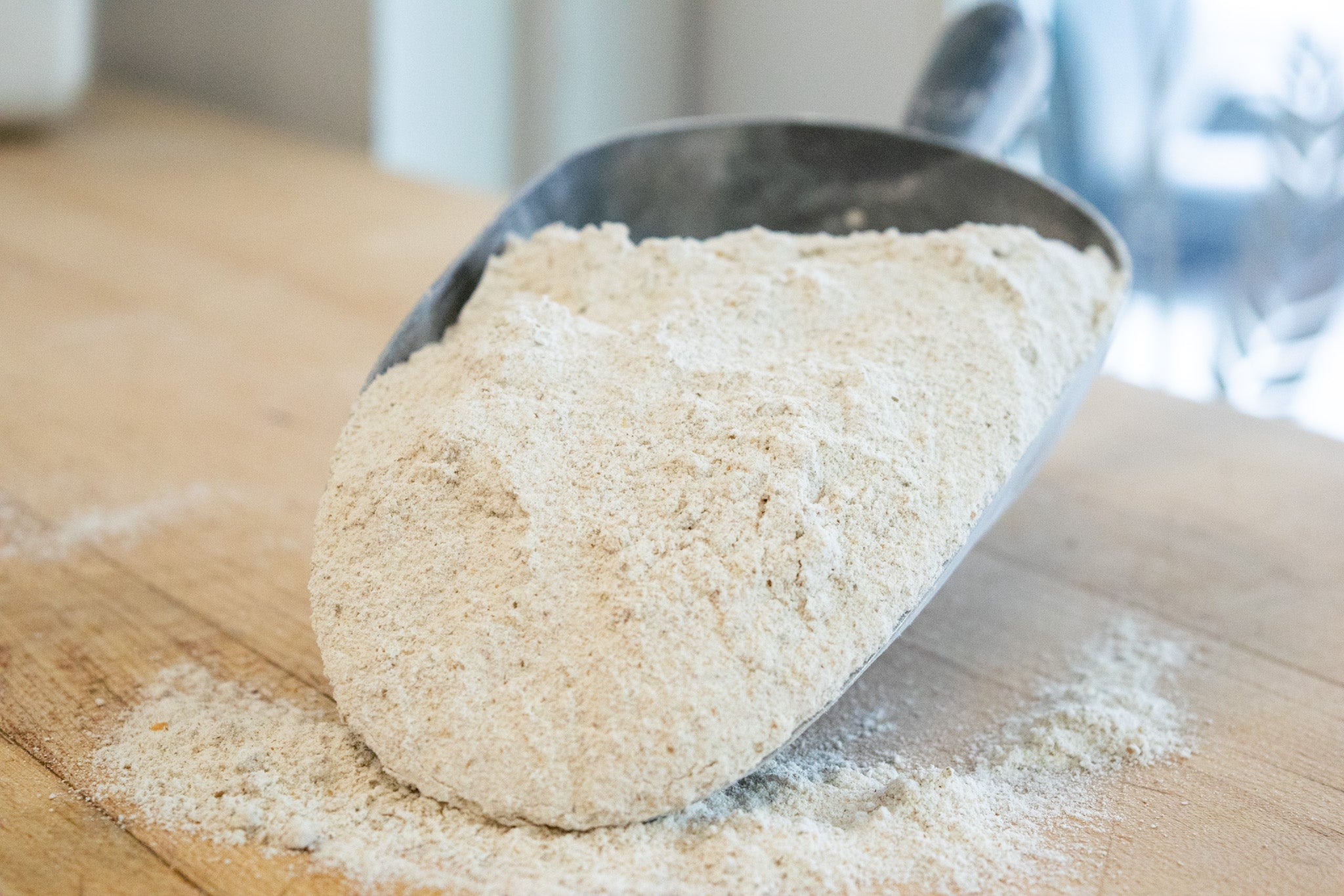 Bulk Whole Wheat All Purpose Flour Organic 25#