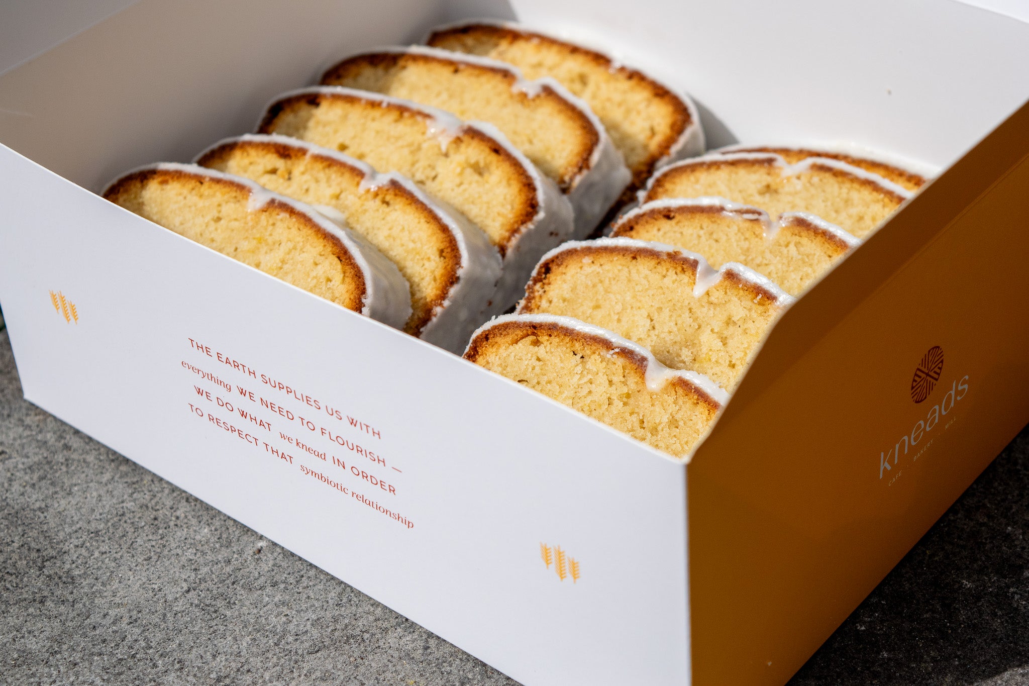 Lemon Pound Cake Sliced