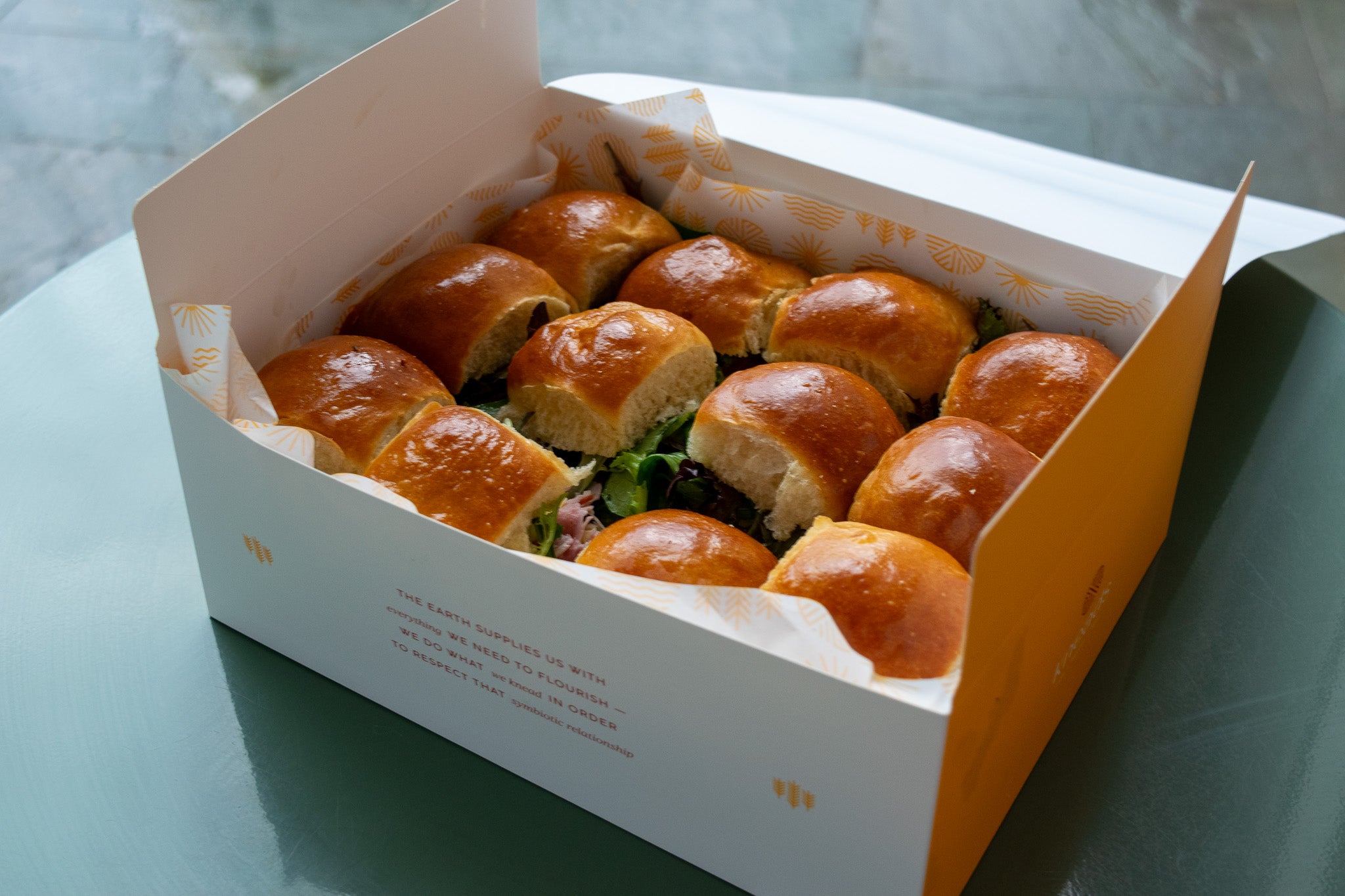 Mini Ham and Cheese Bun