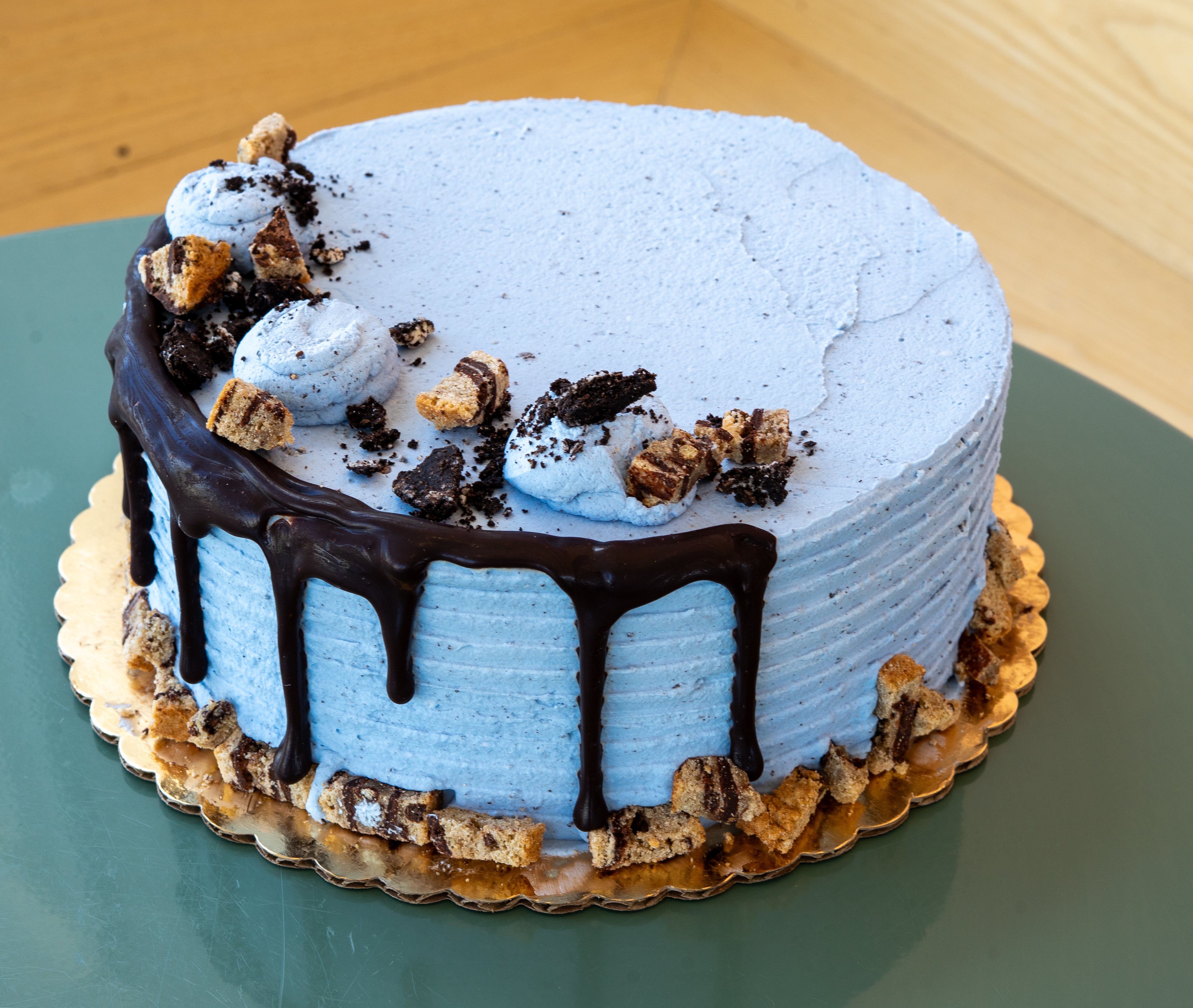 Cookie Monster Ice Cream Cake