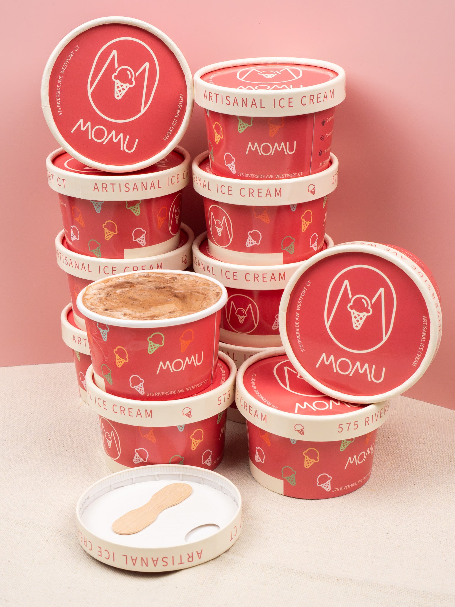 Single Ice Cream Cups (12 Pk)