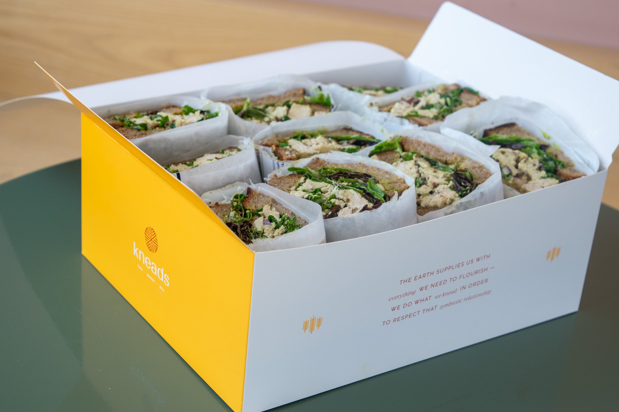 Chicken Salad Sandwich Catering Box