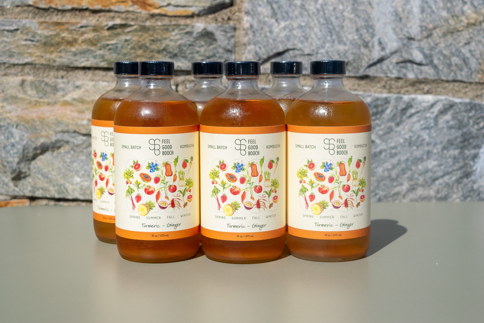 Ginger Turmeric Kombucha