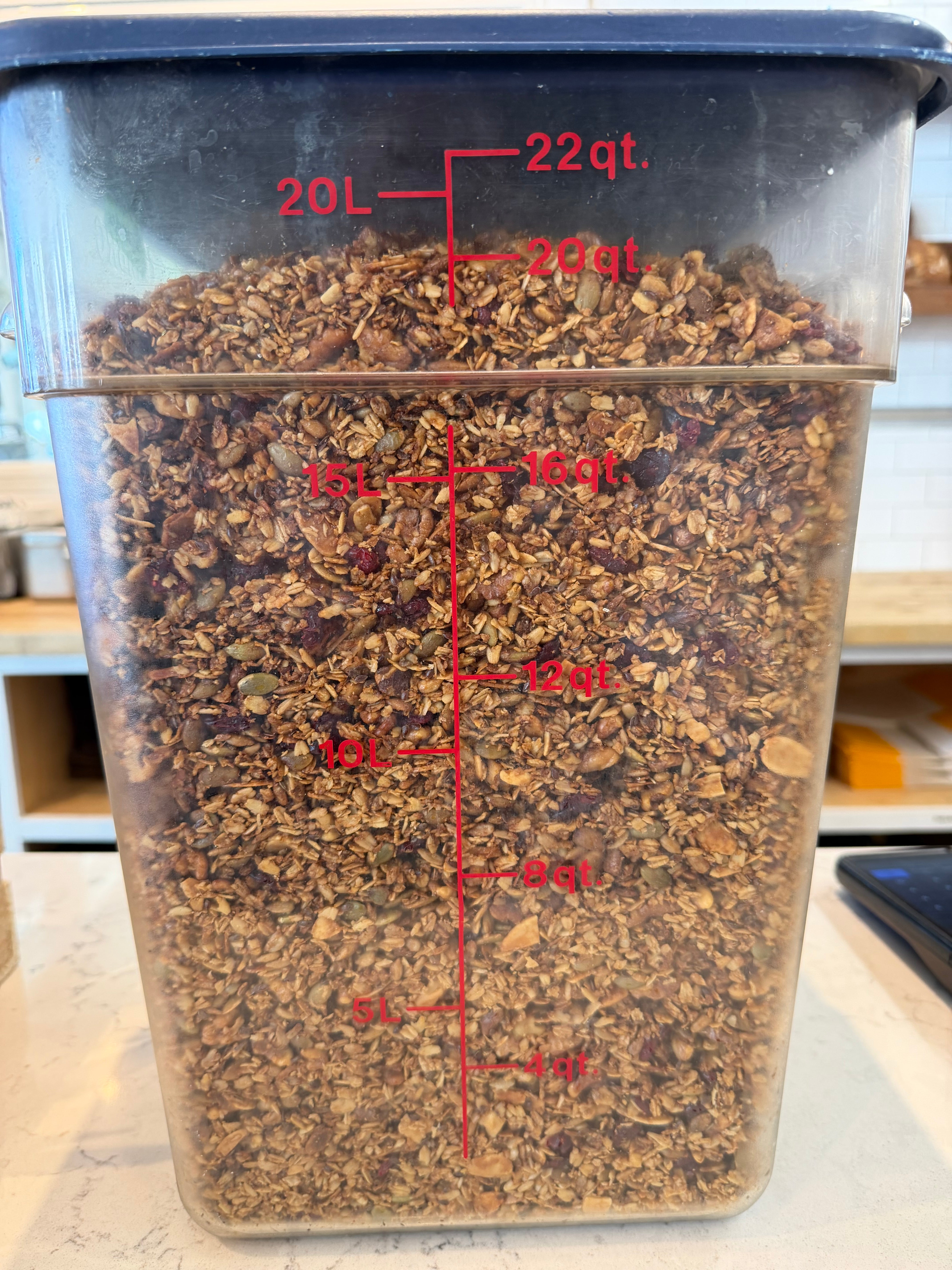 Granola Bulk 22qt