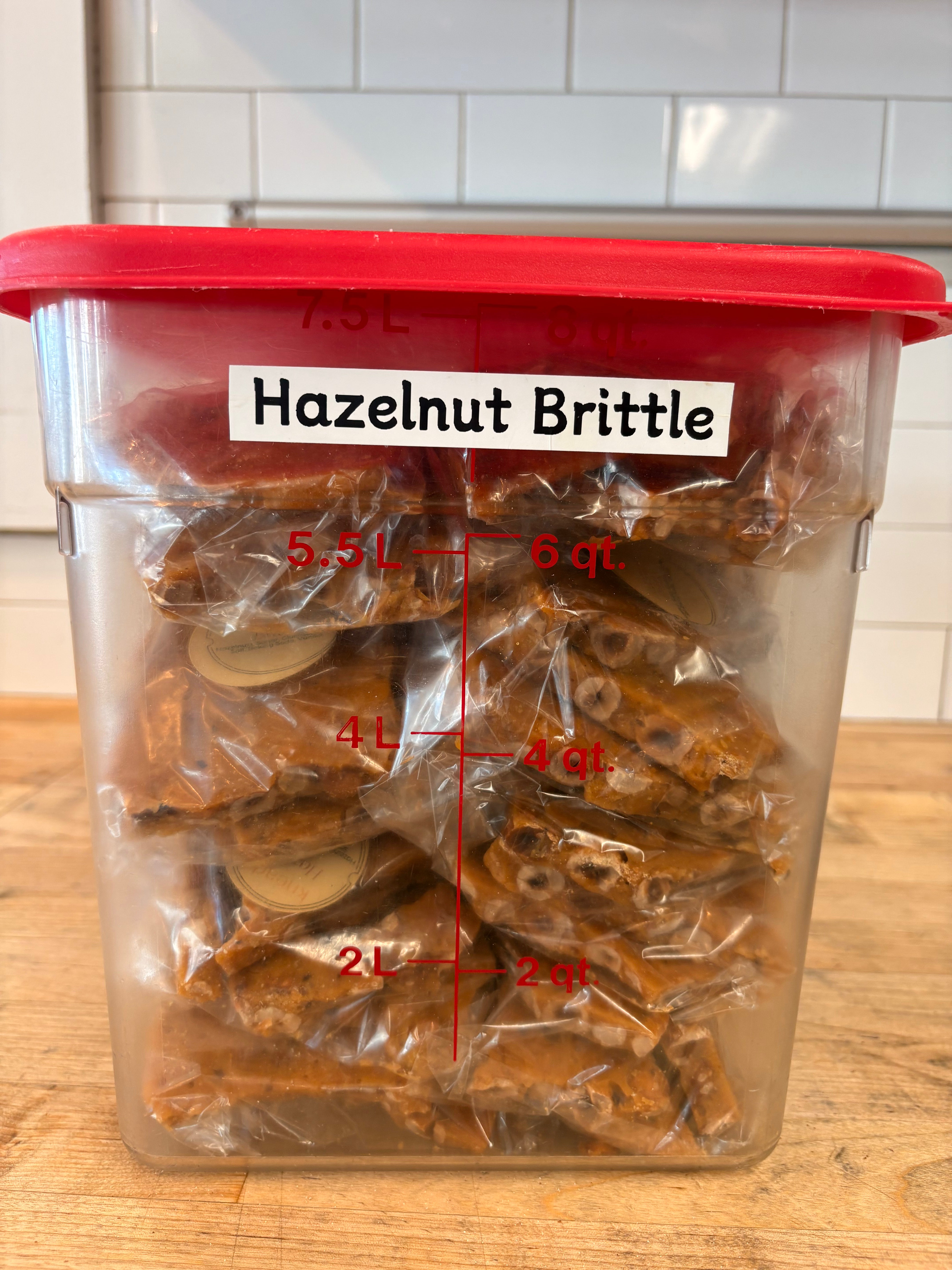 Hazelnut Brittle 18 pk