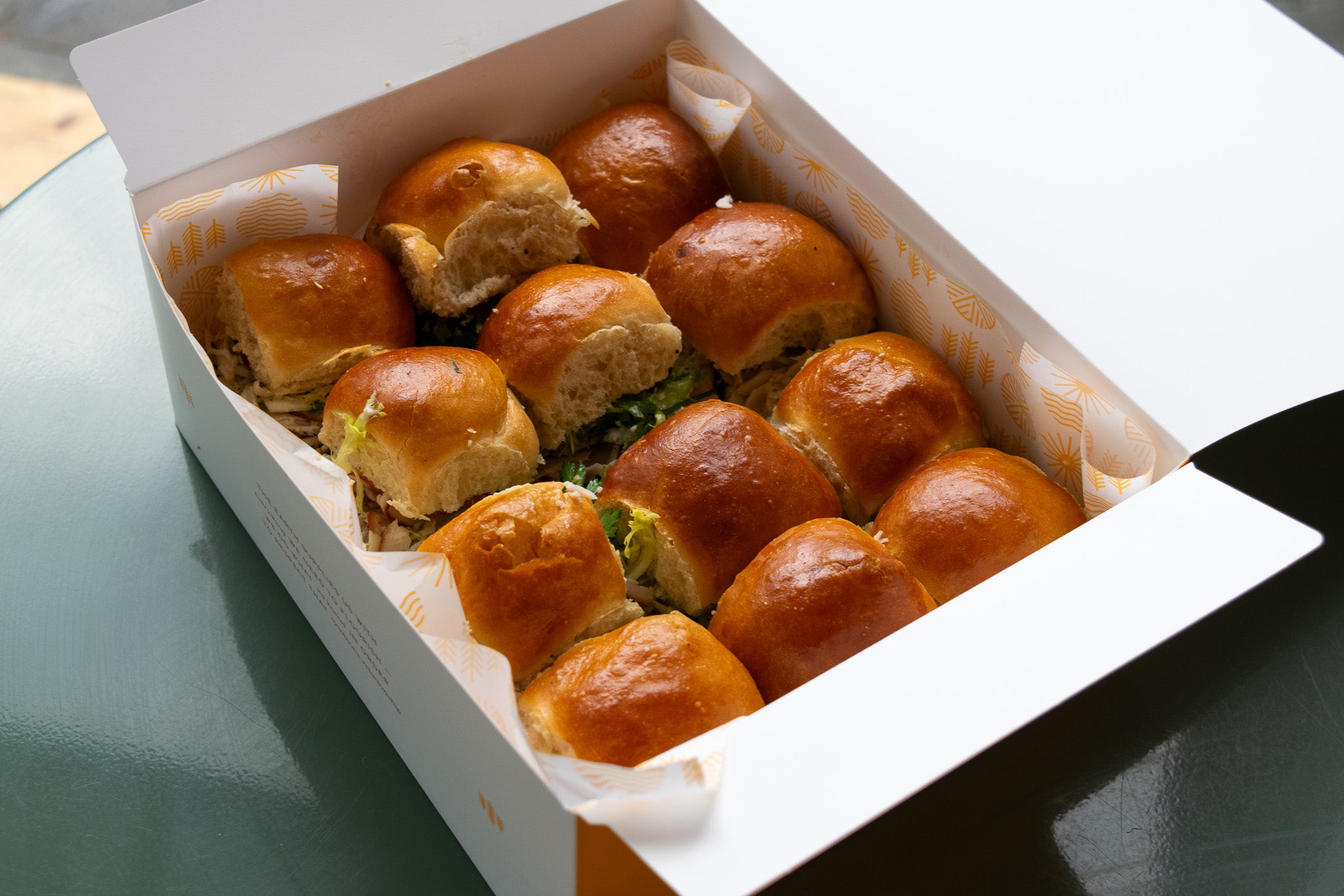 Mini Turkey Brioche Box
