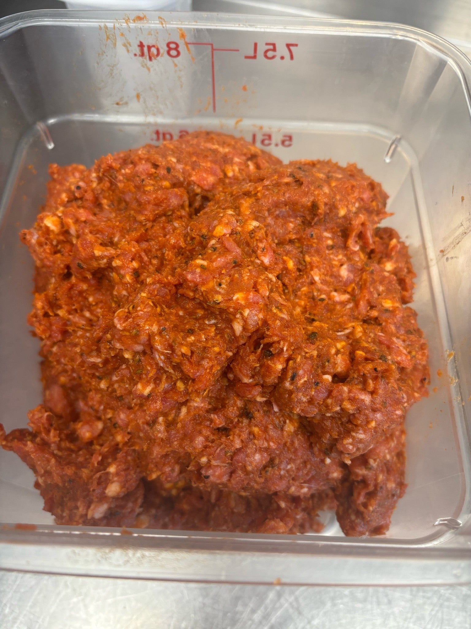 House-made chorizo sausage