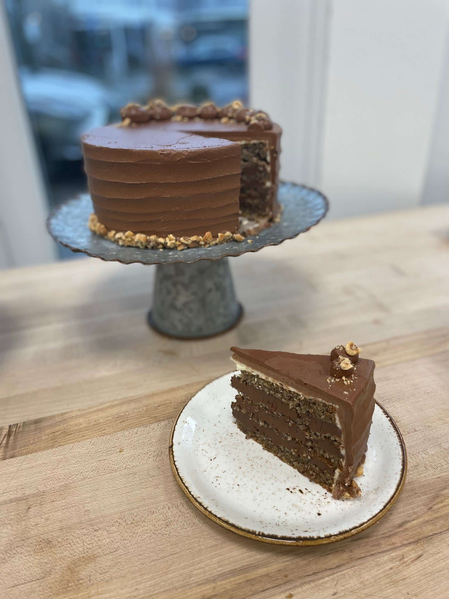 Chocolate Hazelnut Cake